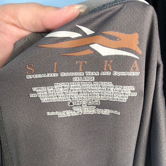 Sitka Gear Pants Mens 2XL Gray Core Lightweight Bottoms Base Layer Hunting - Picture 6 of 6